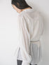 【 予約:1月中旬 】DOT SHEER CURVY SHIR /M264-18175