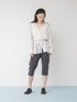 【 予約:1月中旬 】DOT SHEER CURVY SHIR /M264-18175