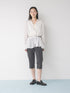 【 予約:1月中旬 】DOT SHEER CURVY SHIR /M264-18175