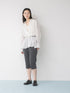 【 予約:1月中旬 】DOT SHEER CURVY SHIR /M264-18175