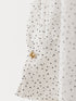 【 予約:1月中旬 】DOT SHEER CURVY SHIR /M264-18175
