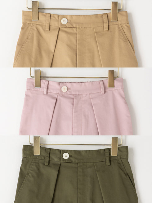 【 予約:1月中旬 】TRENCH CURVY PANTS /M264-38163