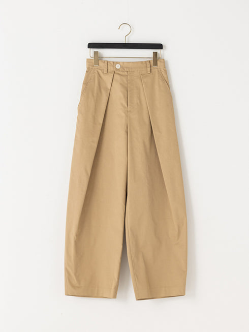 【 予約:1月中旬 】TRENCH CURVY PANTS /M264-38163
