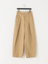 【 予約:1月中旬 】TRENCH CURVY PANTS /M264-38163