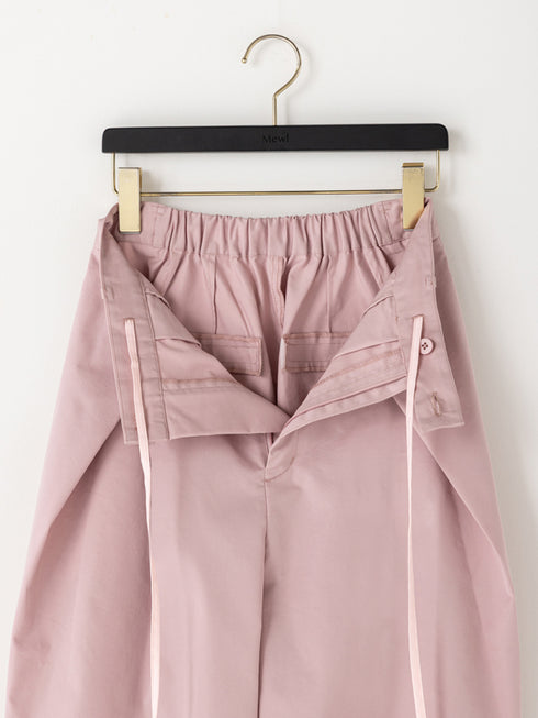 【 予約:1月中旬 】TRENCH CURVY PANTS /M264-38163