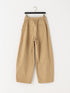 【 予約:1月中旬 】TRENCH CURVY PANTS /M264-38163