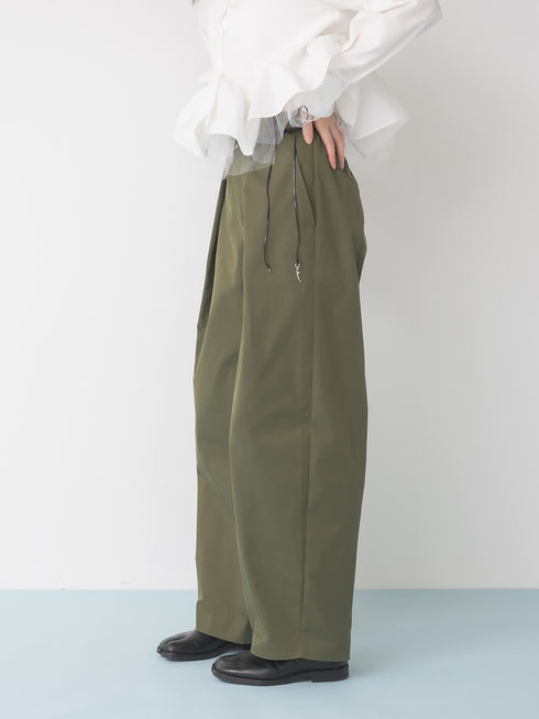 【 予約:1月中旬 】TRENCH CURVY PANTS /M264-38163