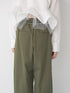 【 予約:1月中旬 】TRENCH CURVY PANTS /M264-38163