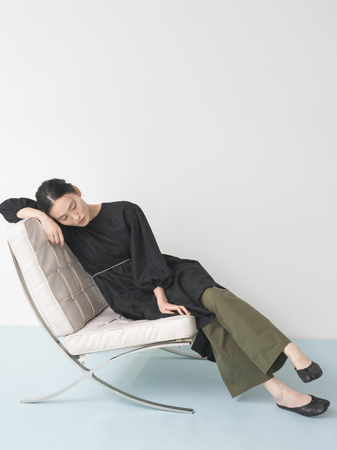 【 予約:1月中旬 】TRENCH CURVY PANTS /M264-38163