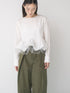 【 予約:1月中旬 】TRENCH CURVY PANTS /M264-38163