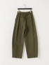 【 予約:1月中旬 】TRENCH CURVY PANTS /M264-38163