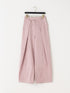 【 予約:1月中旬 】TRENCH CURVY PANTS /M264-38163