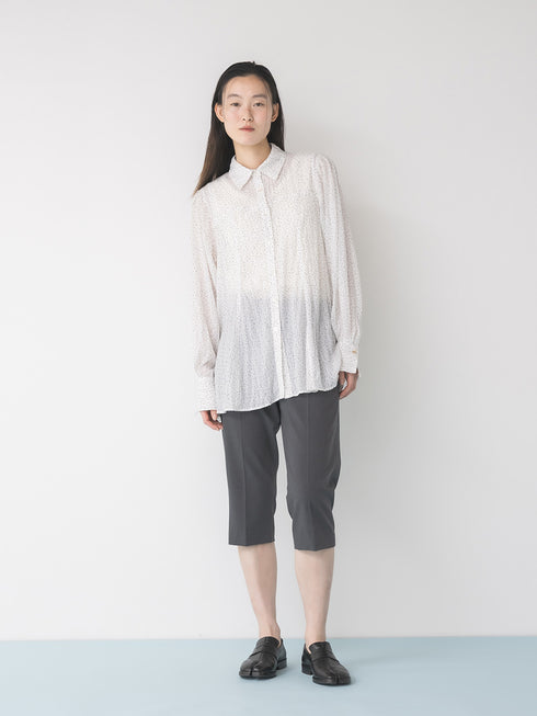 【 予約:1月中旬 】LOOSE CAPRI PANTS /M264-38179