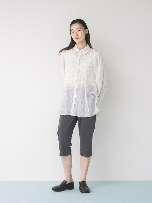【 予約:1月中旬 】LOOSE CAPRI PANTS /M264-38179