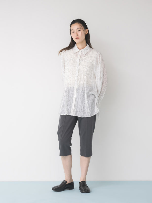 【 予約:1月中旬 】LOOSE CAPRI PANTS /M264-38179