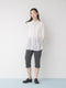 【 予約:1月中旬 】LOOSE CAPRI PANTS /M264-38179