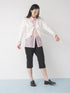 【 予約:1月中旬 】LOOSE CAPRI PANTS /M264-38179