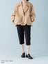 【 予約:1月中旬 】LOOSE CAPRI PANTS /M264-38179