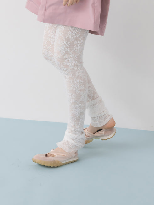 【 予約:1月中旬 】LACE LEGGINGS /M264-38191