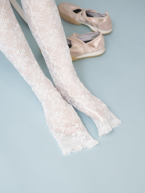 【 予約:1月中旬 】LACE LEGGINGS /M264-38191
