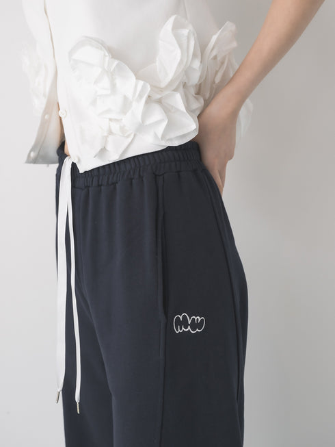 【 予約:1月中旬 】CURVY SWEAT PANTS /M264-38193