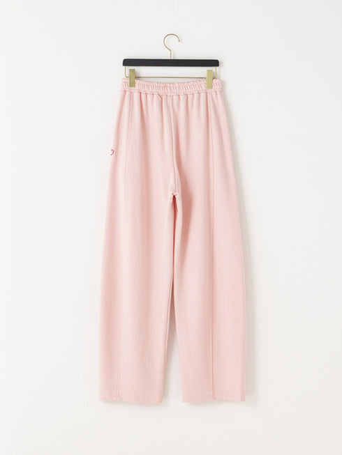 【 予約:1月中旬 】CURVY SWEAT PANTS /M264-38193