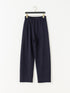【 予約:1月中旬 】CURVY SWEAT PANTS /M264-38193
