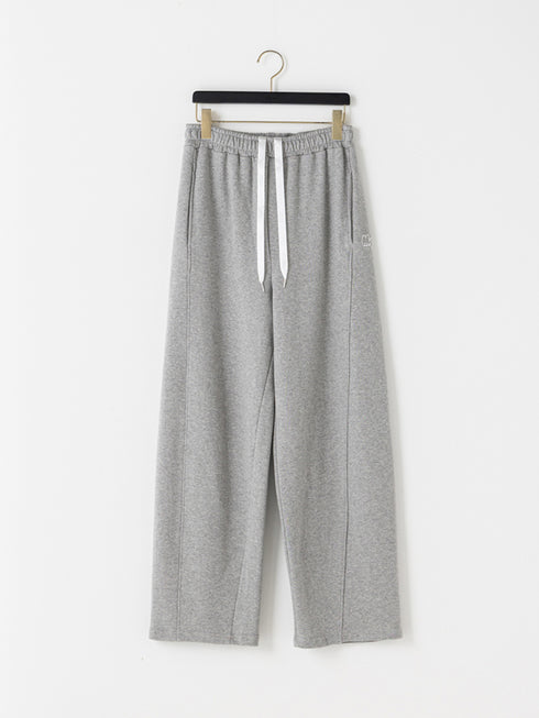 【 予約:1月中旬 】CURVY SWEAT PANTS /M264-38193