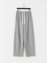 【 予約:1月中旬 】CURVY SWEAT PANTS /M264-38193