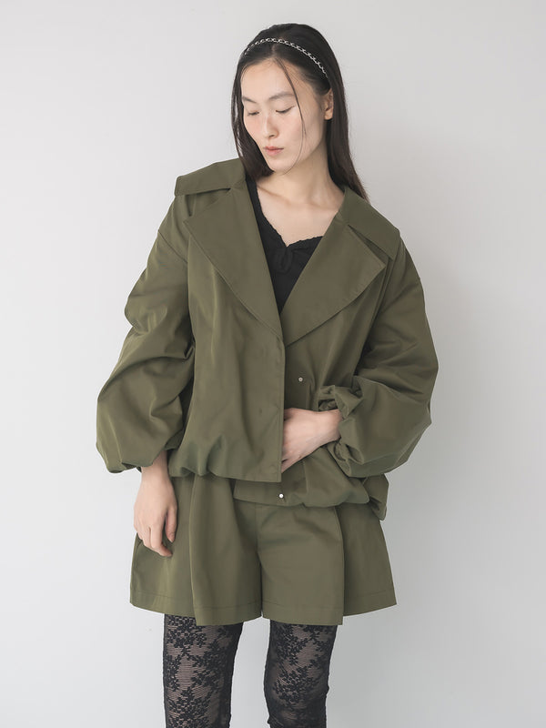 【 予約:1月中旬 】TRENCH BLOUSON /M264-48161