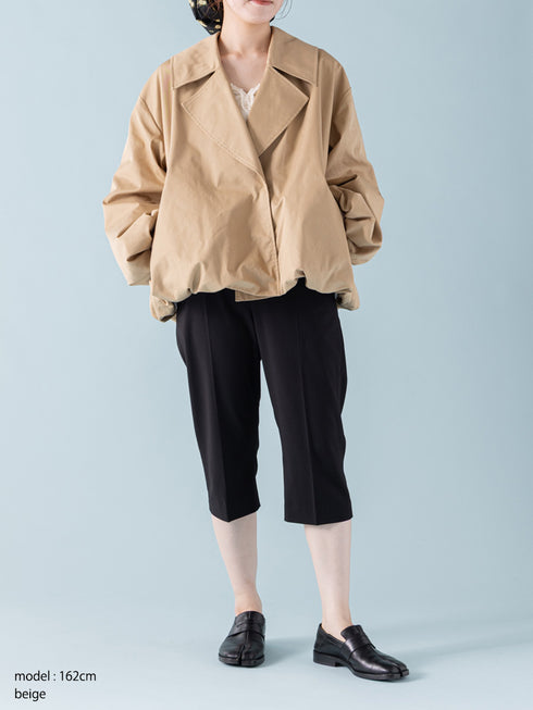 【 予約:1月中旬 】TRENCH BLOUSON /M264-48161