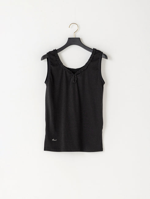 【 予約:1月中旬 】FRILL TANK TOP /M264-88189
