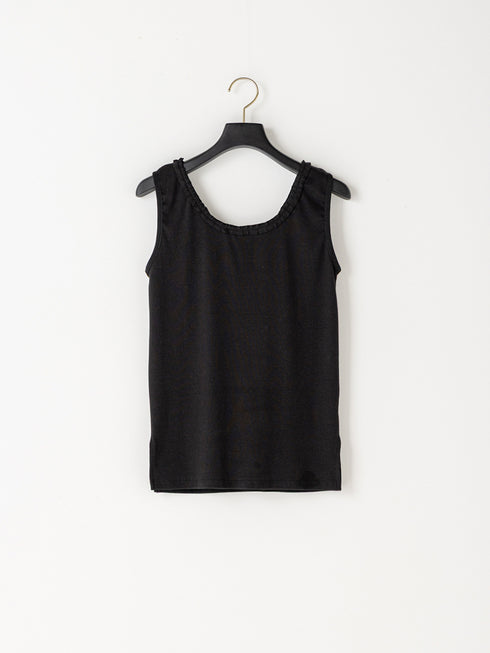 【 予約:1月中旬 】FRILL TANK TOP /M264-88189
