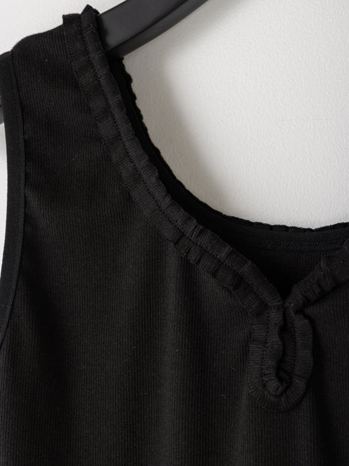 【 予約:1月中旬 】FRILL TANK TOP /M264-88189