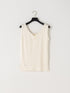 【 予約:1月中旬 】FRILL TANK TOP /M264-88189