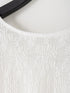 【 予約:1月中旬 】LACE LONG SLEEVE TOP /M264-88190
