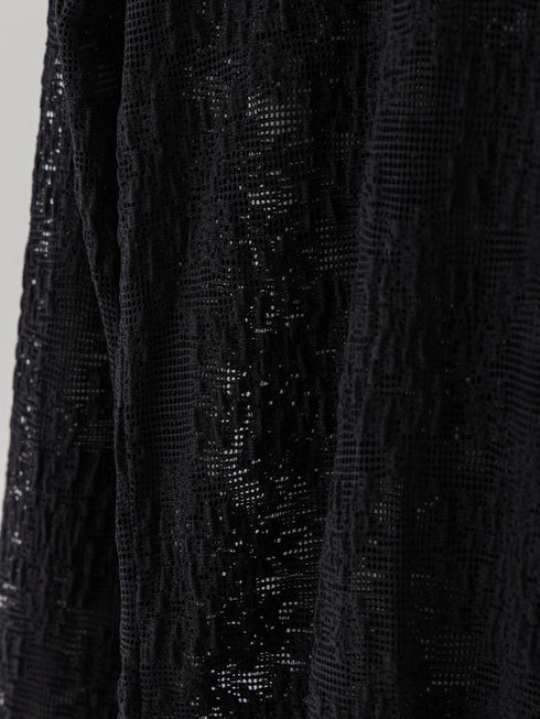 【 予約:1月中旬 】LACE LONG SLEEVE TOP /M264-88190
