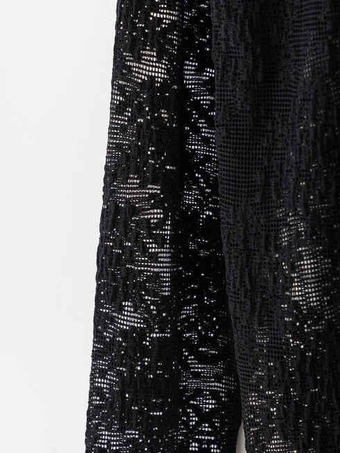 【 予約:1月中旬 】LACE LONG SLEEVE TOP /M264-88190