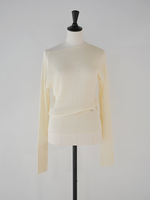 【 予約:1月中旬 】ASYMMETRIC TOP /M264-98183