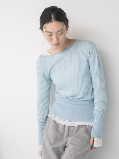【 予約:1月中旬 】ASYMMETRIC TOP /M264-98183