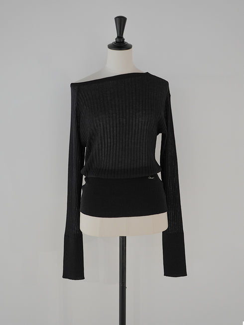 【 予約:1月中旬 】ASYMMETRIC TOP /M264-98183