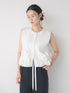 【 予約:1月中旬 】PEPLUM KNIT VEST /M264-98185