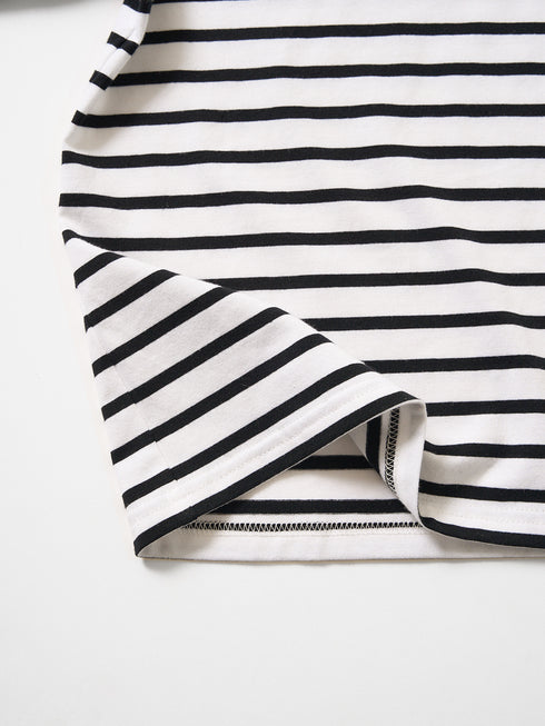 シャツスリーブボーダーTOPS /M251-85103-3