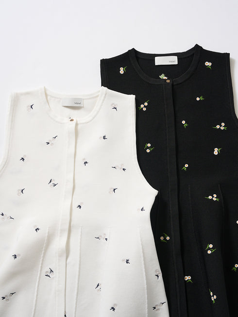 刺繍スポンジベスト /M251-95133