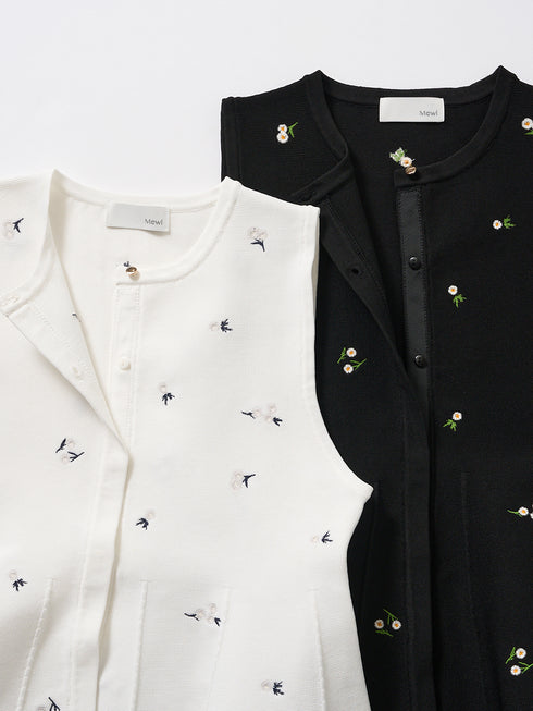 刺繍スポンジベスト /M251-95133