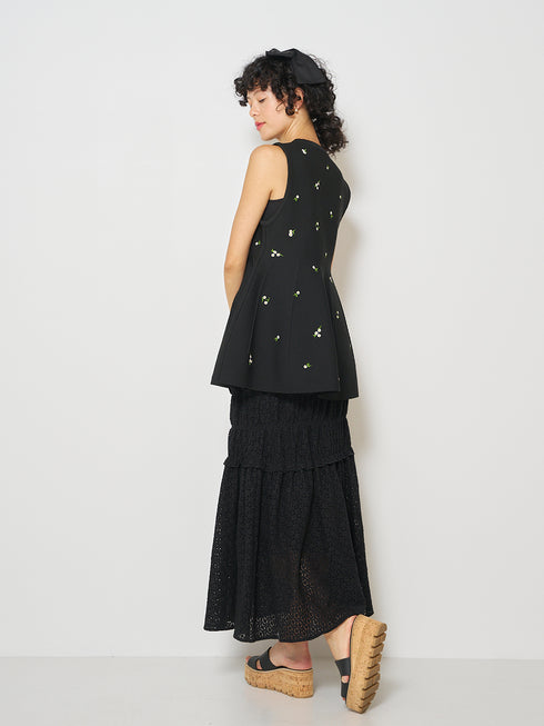 刺繍スポンジベスト /M251-95133