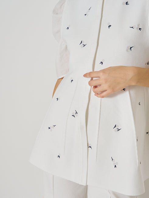 刺繍スポンジベスト /M251-95133