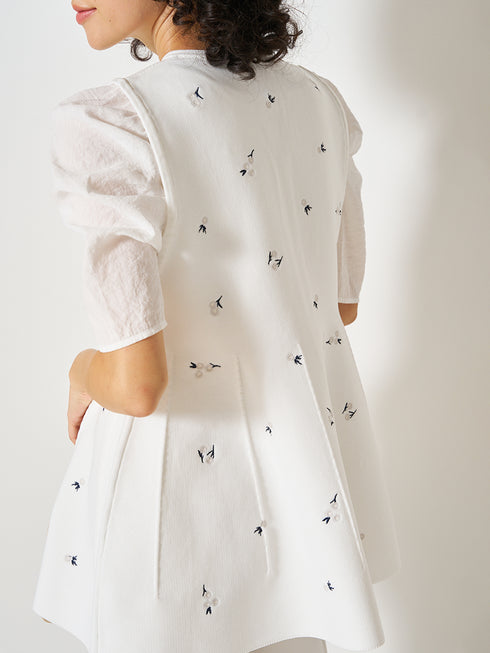 刺繍スポンジベスト /M251-95133