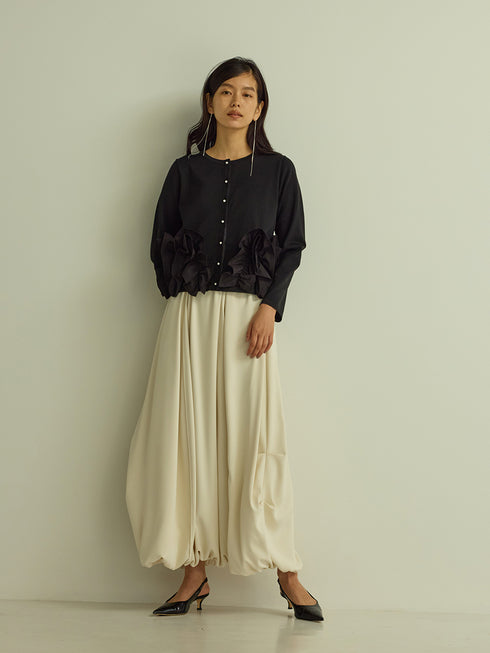 ペタルフリルカーディガン /M252-95200-3