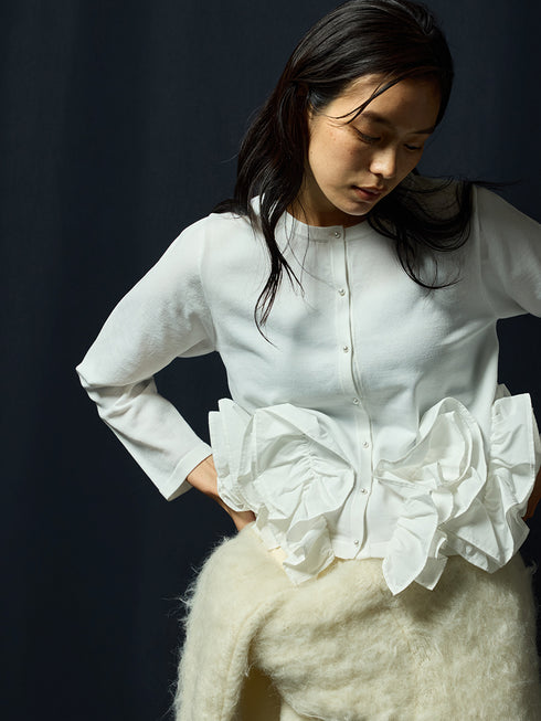 ペタルフリルカーディガン /M252-95200-3